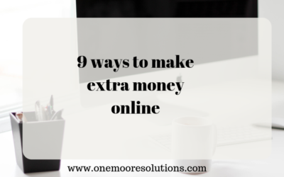 9 ways to make extra money online