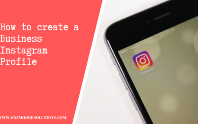 How to create a Business Instagram Profile