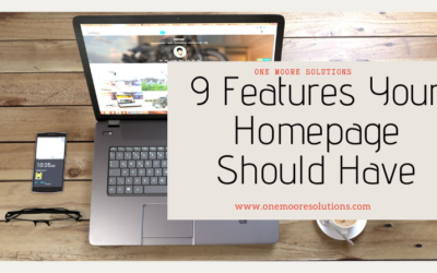 9 Features Your Homepage Should Have