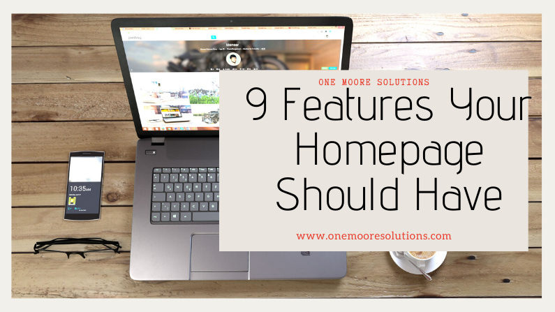 9 Features Your Homepage Should Have