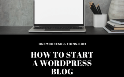 How to start a blog